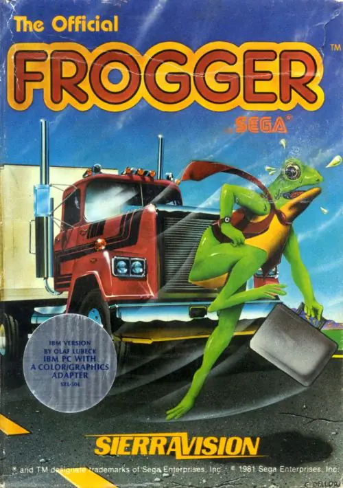 MS-DOS Frogger ROM