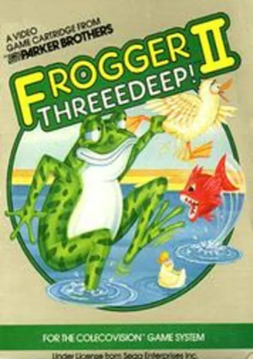 Frogger II - ThreeDeep! (1984) (Parker Bros) ROM download