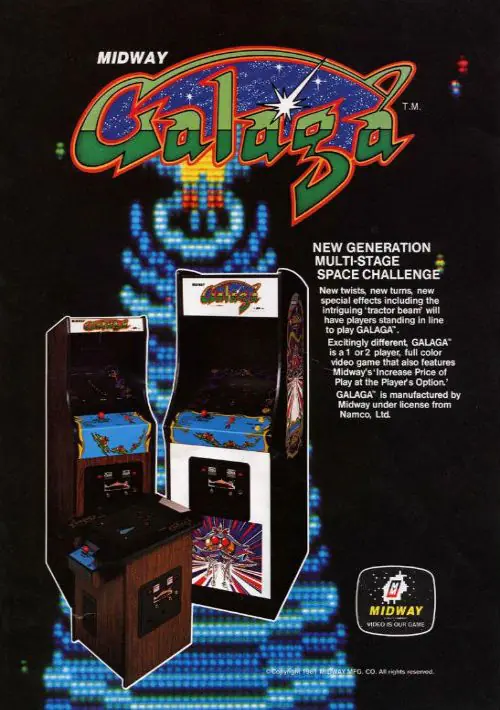 Galaga (Midway set 1) ROM download