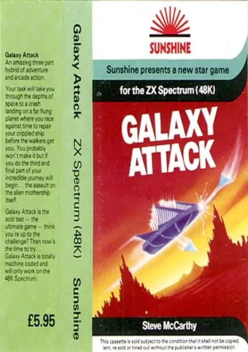 Galaxy Attack (1983)(Sunshine Books)[a] ROM download