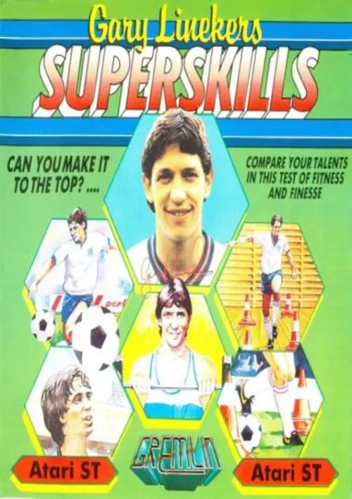 Gary Lineker's Super Skills (1987)(Gremlin)(Disk 1 of 2)(Disk A) ROM download