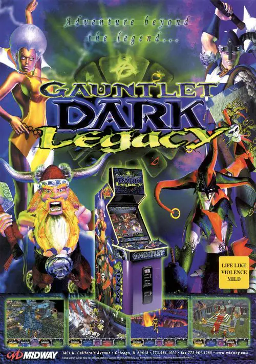 Gauntlet Dark Legacy (version DL 2.52) ROM download