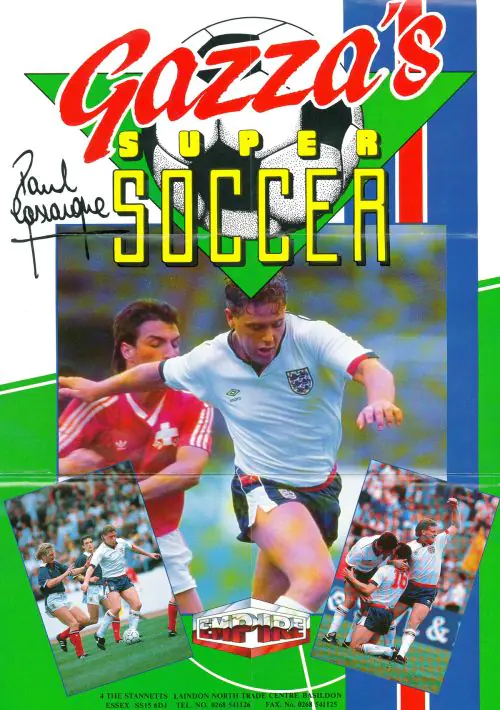 Gazza's Super Soccer (Europe) (En,Fr,It,Gd) ROM download