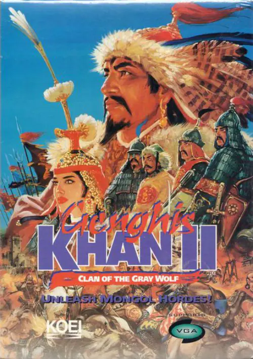 Genghis Khan II - Clan Of The Gray Wolf ROM