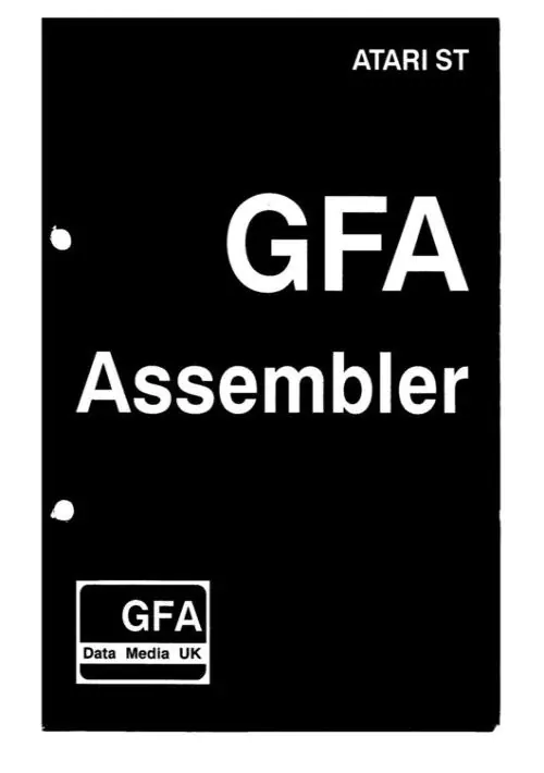 GFA Assembleur (1989)(GFA Systemtechnik)(fr)[m Atariforce] ROM