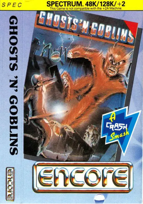Ghouls 'n' Ghosts (1989)(Elite Systems)(128k) ROM download