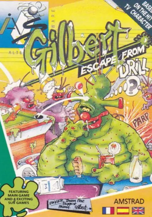 Gilbert Escape From Drill (UK) (1989).dsk ROM download