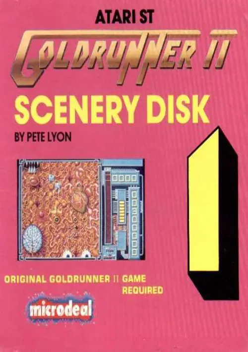 Goldrunner II - Scenery Disk 1 (1988)(Microdeal) ROM download