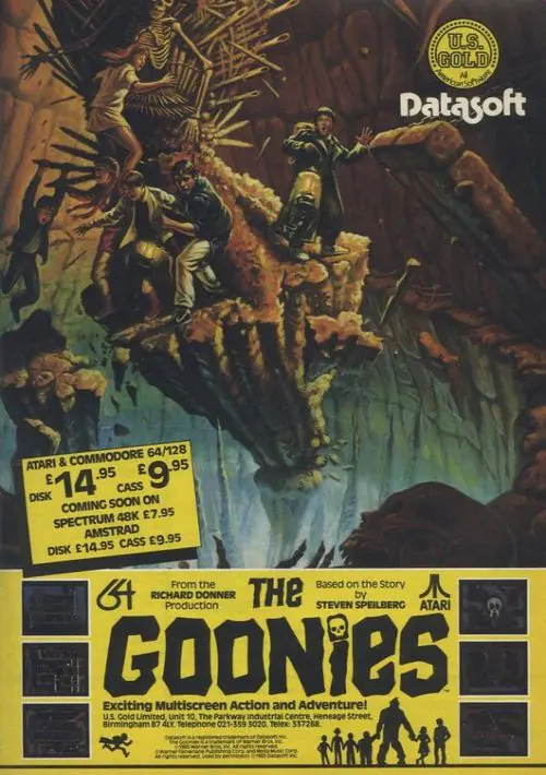 Goonies, The (1986)(U.S. Gold) ROM download