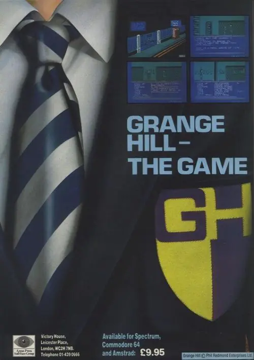 Grange Hill (1987)(Argus Press Software)[128K] ROM download