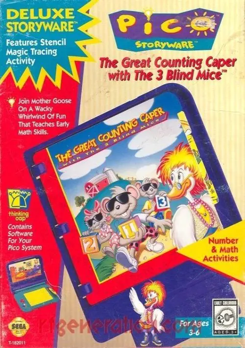 Great Counting Caper with 3 Blind Mice, The (USA) ROM