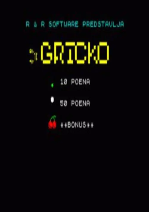 Gricko (1982)(R&R Software)(sr) ROM download