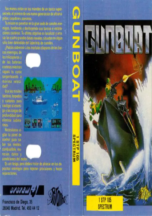 Gunboat (1990)(Dro Soft)[128K][re-release] ROM download