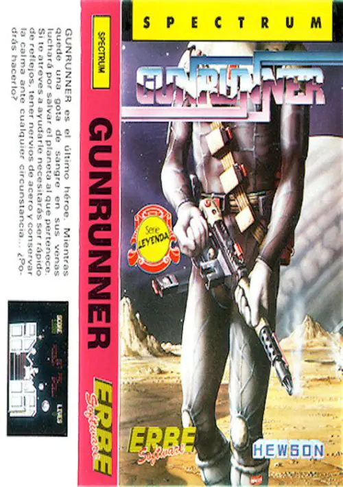 Gunrunner (1987)(Erbe Software)[re-release] ROM download