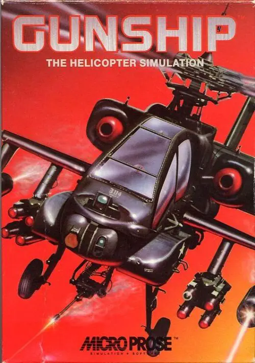 Gunship (1987)(MicroProse)[cr Angels of Darkness][one disk] ROM download