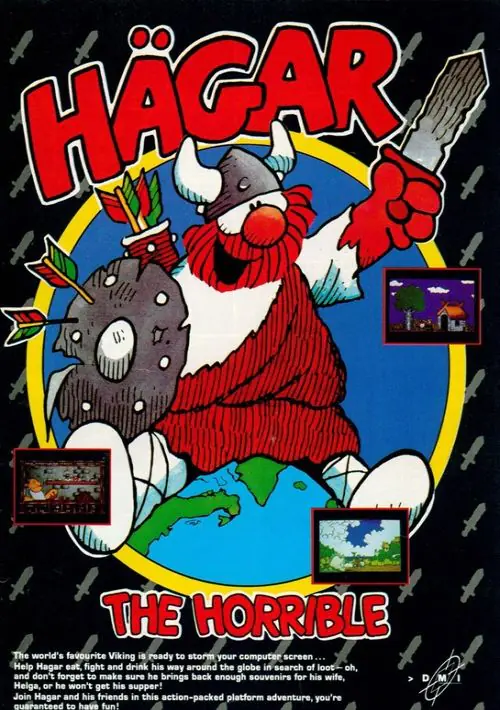 Hagar (UK) (1989).dsk ROM download