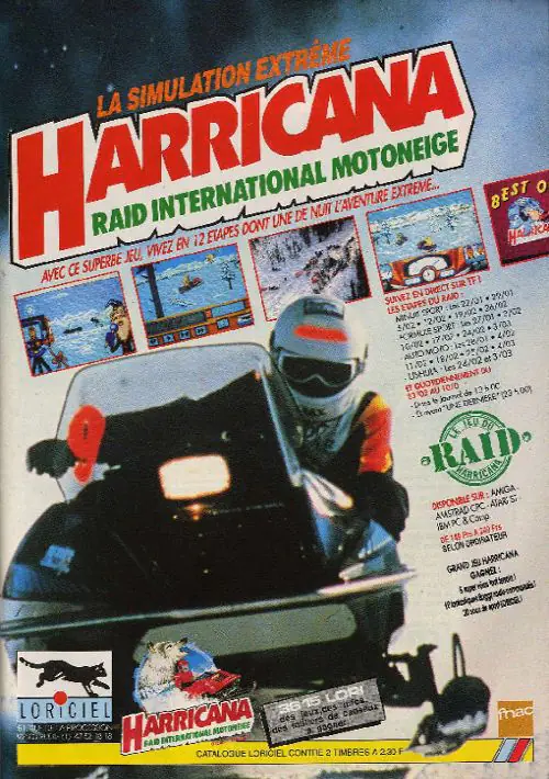 Harricana - Raid International Motoneige - Quebec-Canada 90 ROM download