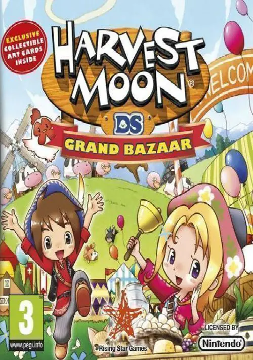 Harvest Moon DS - Grand Bazaar (Trimmed 949 Mbit)(Intro) ROM download