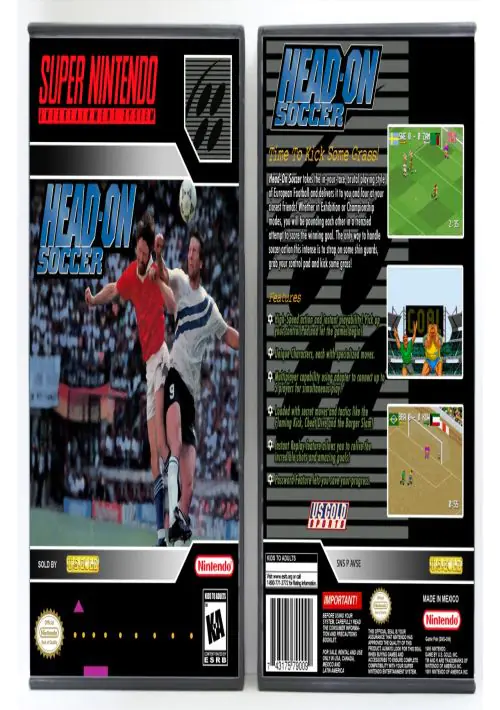 Head-On Soccer ROM download