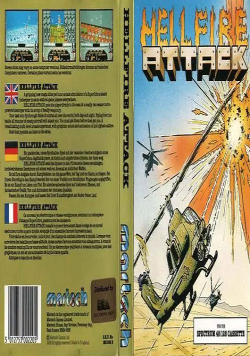 Hellfire Attack (1989)(Martech Games)[48-128K] ROM download