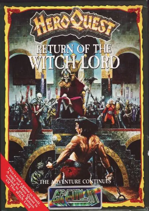 Hero Quest 2 - Return Of The Witch Lord (UK) (1991) [a1].dsk ROM download