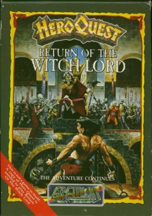 Hero Quest - Return Of The Witch Lord (1991)(Dro Soft)(es)[128K][re-release] ROM download