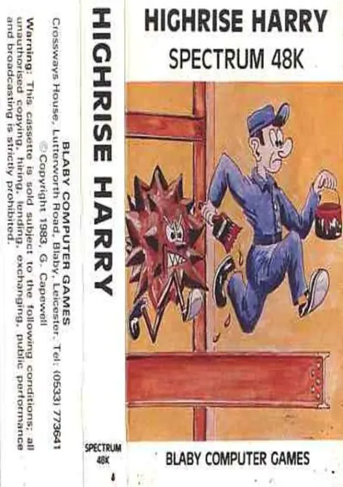 Highrise Harry (1983)(Blaby Computer Games)[kempston] ROM download