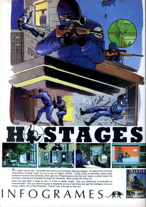 Hostages (Europe) ROM download