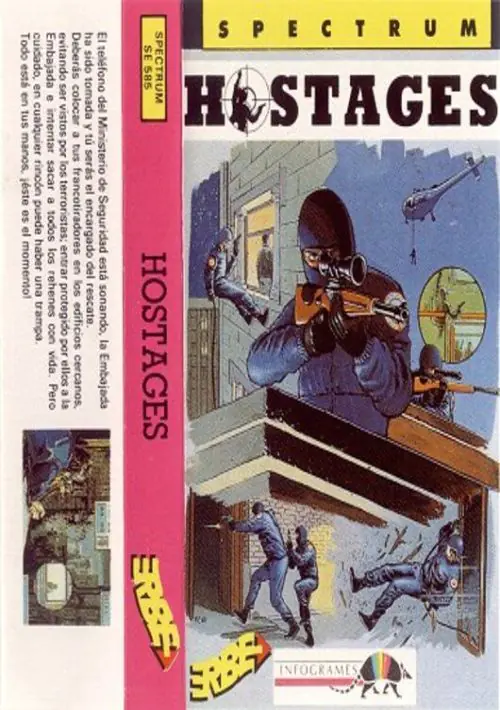 Hostages (1990)(Erbe Software)[128K][re-release] ROM download