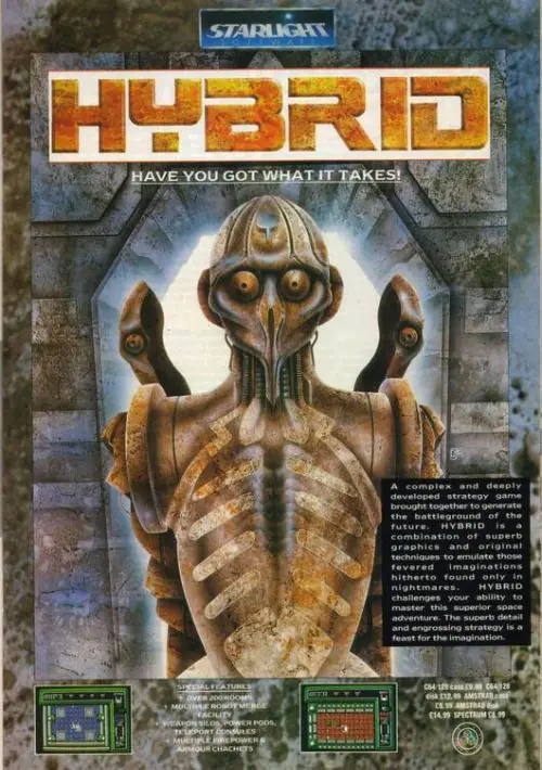 Hybrid (UK) (1987).dsk ROM download