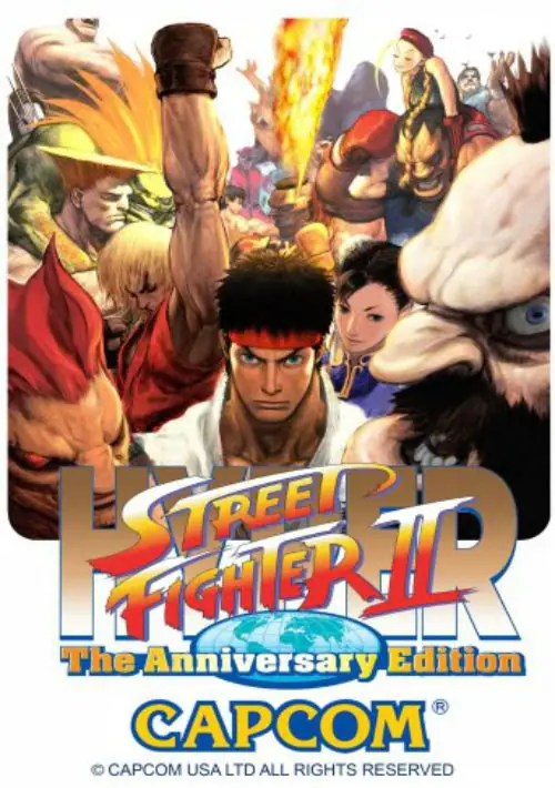 Hyper Street Fighter II - The Anniversary Edition (USA 040202) ROM download