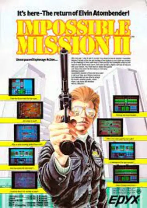 Impossible Mission II (1988)(Epyx) ROM download