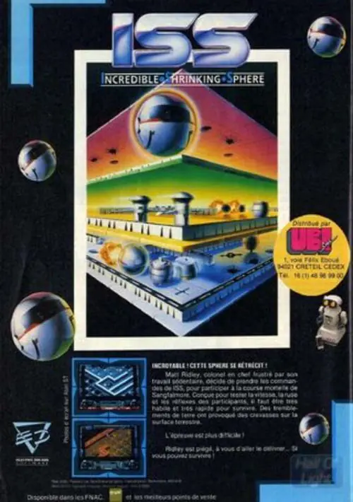 Incredible Shrinking Sphere (1989)(Electric Dreams Software)[a] ROM download