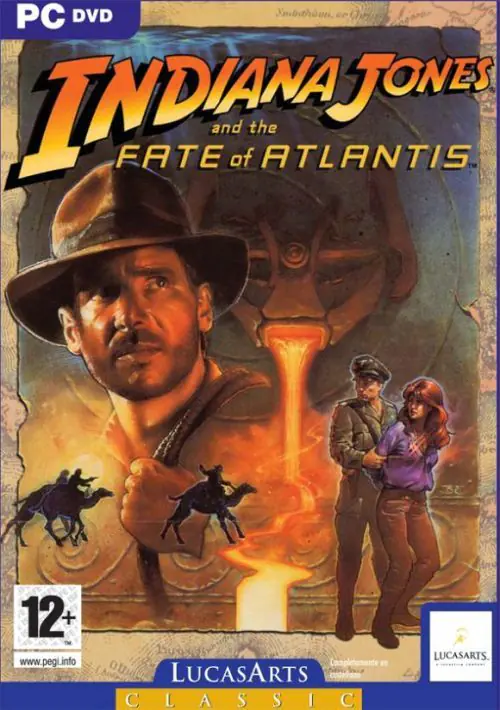 Indiana Jones and the Fate of Atlantis (CD DOS, German) Game ROM download