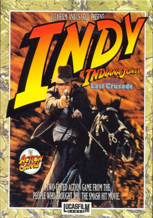 Indiana Jones and the Last Crusade - Arcade Game (1989)(LucasFilm Games)[cr Replicants][t][a][one disk] ROM download