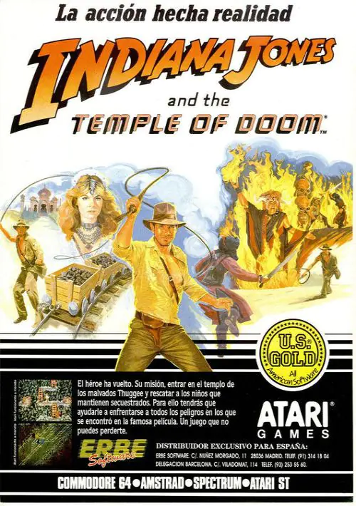Indiana Jones And The Temple Of Doom (1987)(U.S. Gold)[a2] ROM download