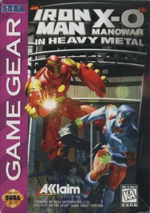 Iron Man X-O Manowar In Heavy Metal ROM download