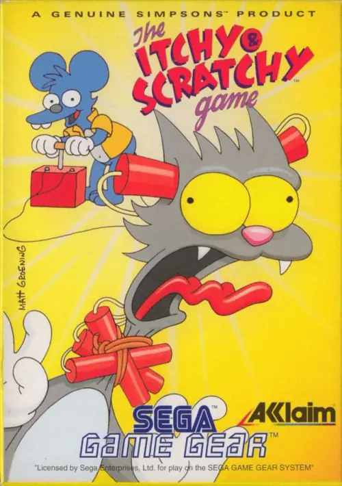 Itchy & Scratchy Game, The ROM download