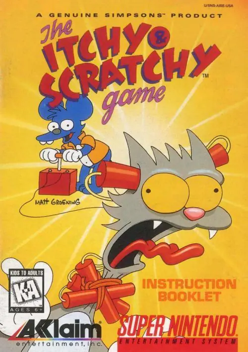Itchy And Scratchy ROM download