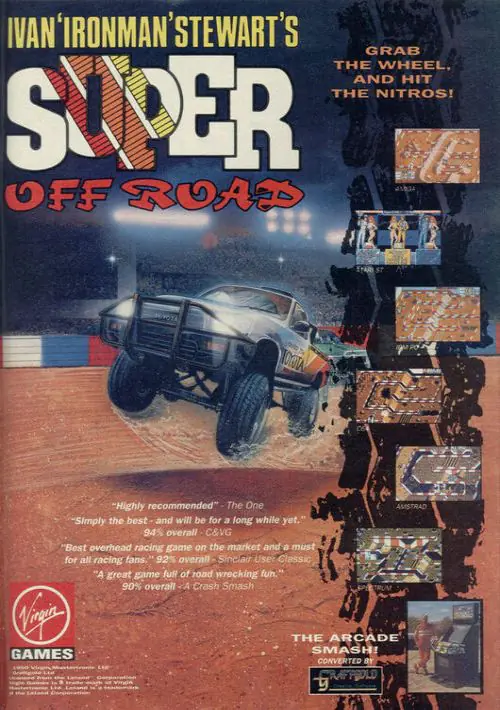 Ivan 'Ironman' Stewart's Super Off Road Racer (1990)(Tronix)[re-release] ROM download