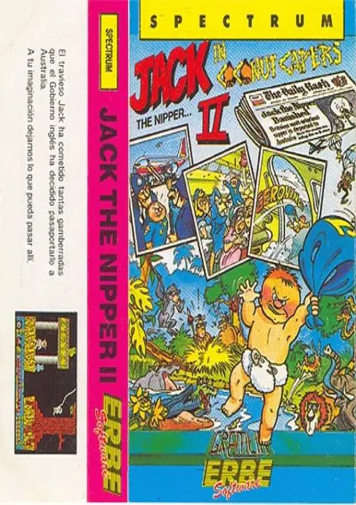 Jack The Nipper II - In Coconut Capers (1987)(Gremlin Graphics Software)[a] ROM download