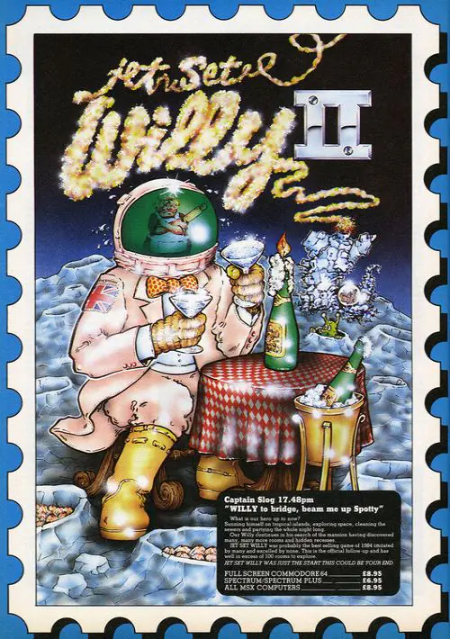 Jet Set Willy II - The Final Frontier (1985)(Ricochet)[re-release] ROM download