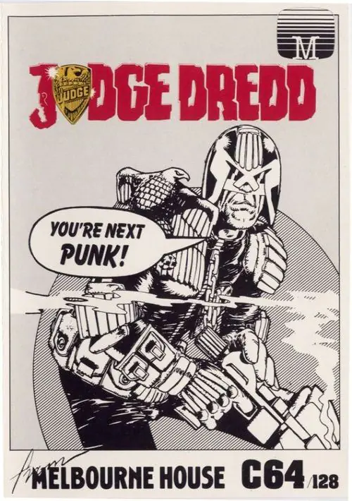 Judge Dredd (1987)(Melbourne House)[a] ROM