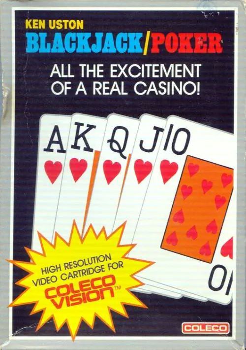 Ken Uston Blackjack-Poker (1983)(Coleco)[b] ROM download
