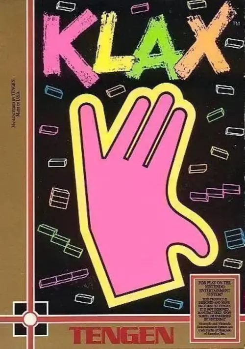 Klax (1990)(Hudson) ROM download