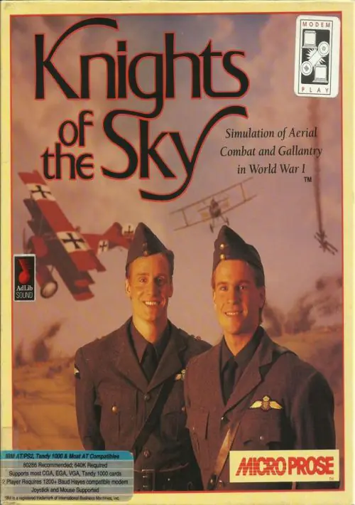 Knights of the Sky (MS-DOS) ROM download
