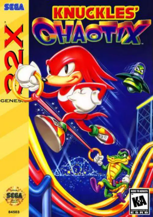  Knuckles Chaotix 32X (A) ROM