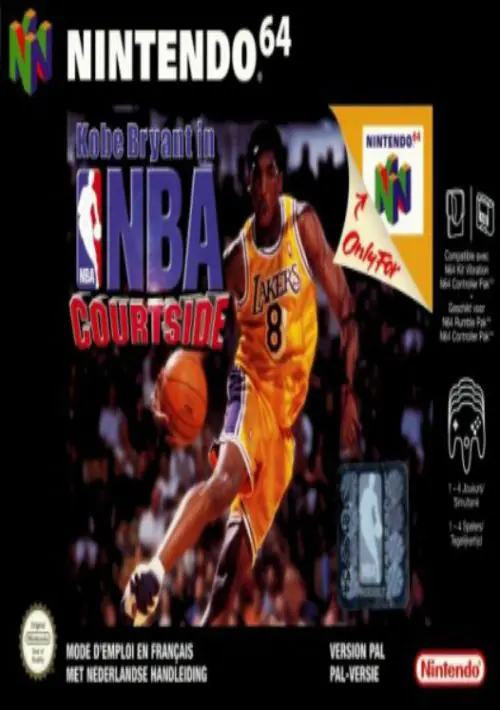 Kobe Bryant in NBA Courtside (E) ROM download
