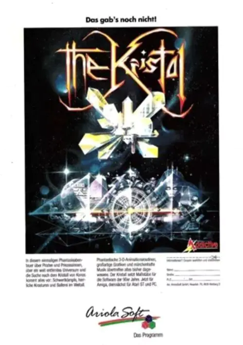 Kristal, The ROM download