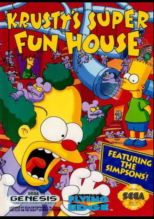 Krusty's Super Funhouse ROM download